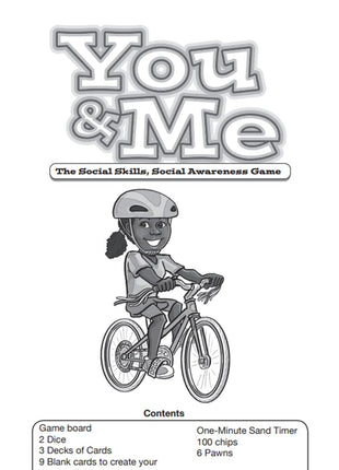 You and Me Social Skills Game