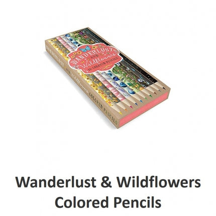 Wanderlust and Wildflowers coloured pencils