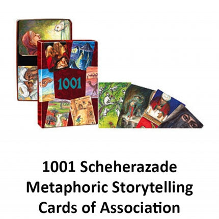 1001 Scheherazade Metaphoric Storytelling Cards of Association