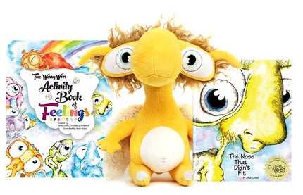 The Nose That Didn't Fit + Rue Plush + Activity Book