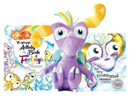 The Very Frustrated Monster + Twitch Plush + Activity Book