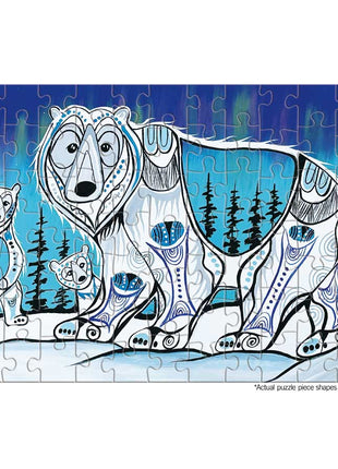 Polar Lights 72 Piece Puzzle