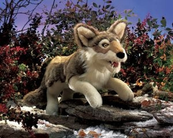 Gray Wolf Puppet