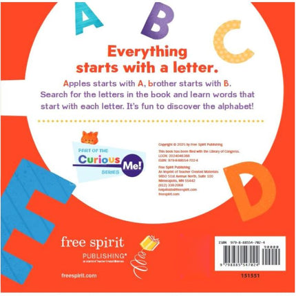 Curious Me! Letters - Board Book