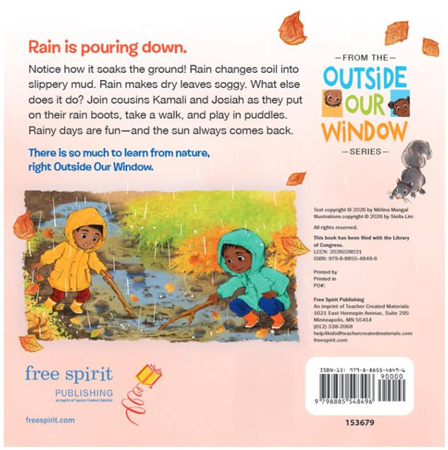 Rain Falls - Board Book