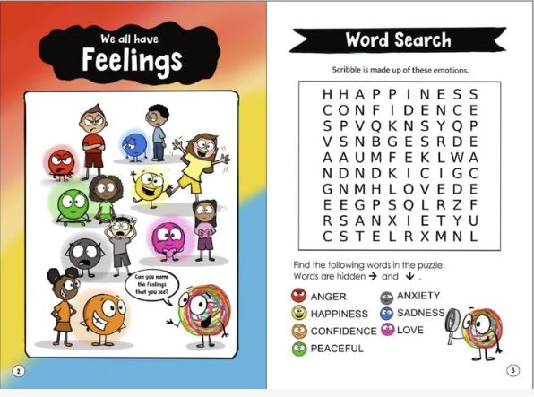 A Little Scribble SPOT Activity Book
