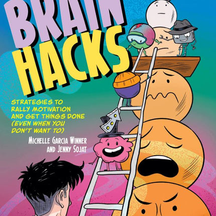 Brain Hacks Graphic Novel and Thinksheets Book Bundle