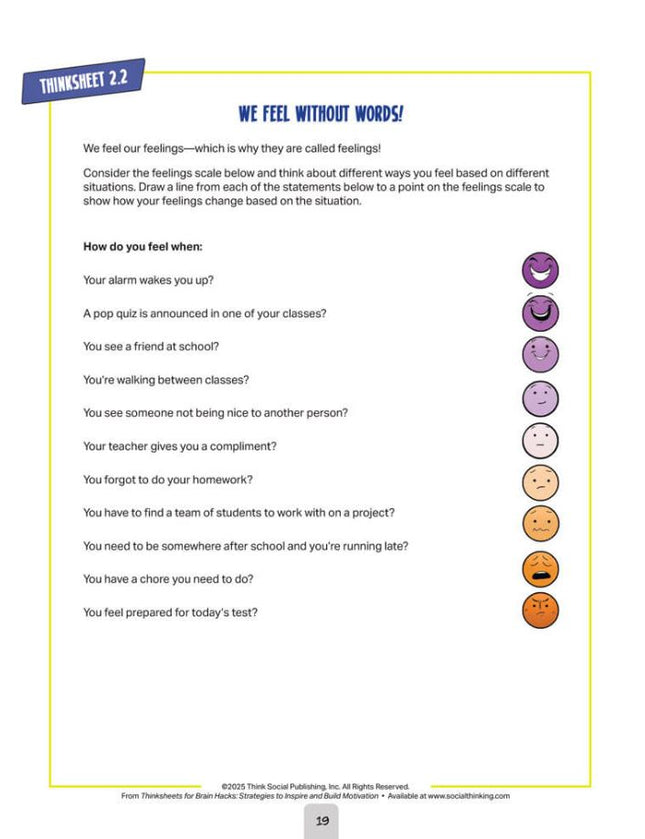 Thinksheets for Brain Hacks