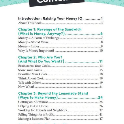 The Survival Guide for Money Smarts: Earn, Save, Spend, Give