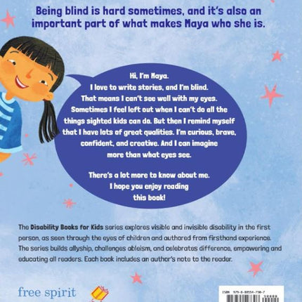 More Than What Eyes See: A book about blindness