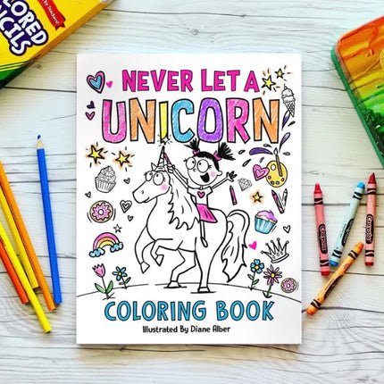 Unicorn Colouring Book