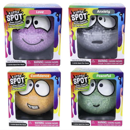 A Little SPOT Ever Foam Slime Balls Capsules Pack - 4 Unique (Random Pack)