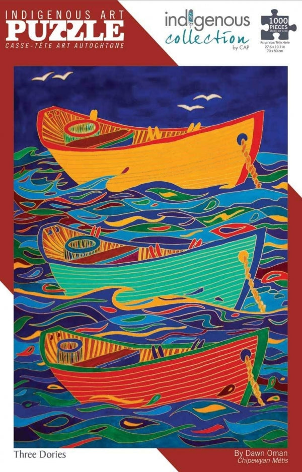 Three Dories 1000 Piece Puzzle