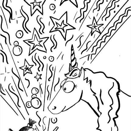 Unicorn Colouring Book