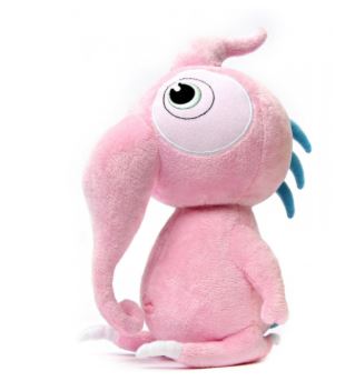 The Monster In The Bubble + Squeek Plush + Activity Book