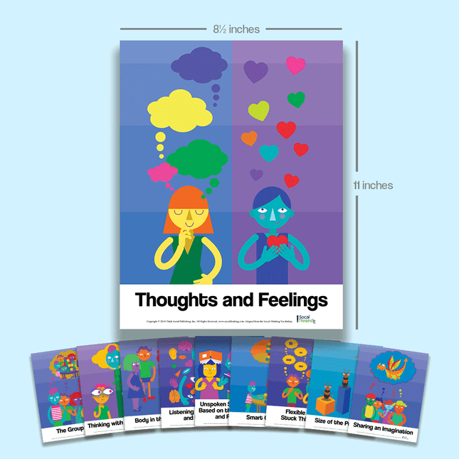 Visual Supports for 10 Key Social Thinking Vocabulary Concepts