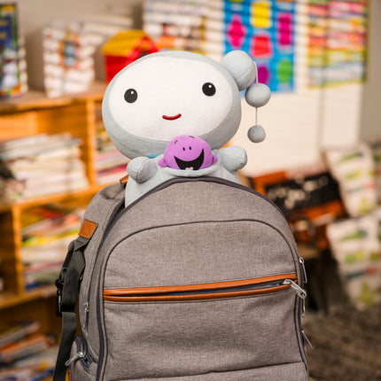 Kimochis® Cloud 13" Plush Character in a Canvas Bag