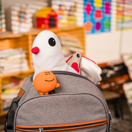 Kimochis® Lovey Dove 13" Plush Character in a Canvas Bag