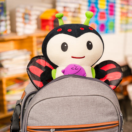 Kimochis® Bug 13" Plush Character in a Canvas Bag