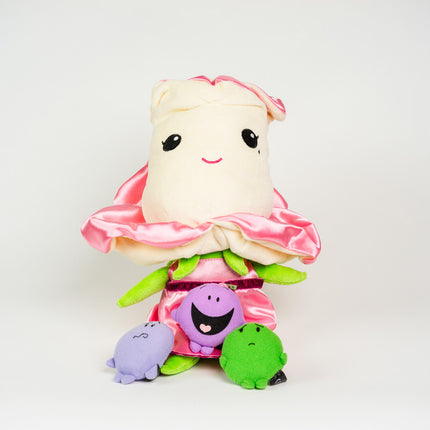 Kimochis® Bella Rose 13" Plush Character in a Canvas Bag