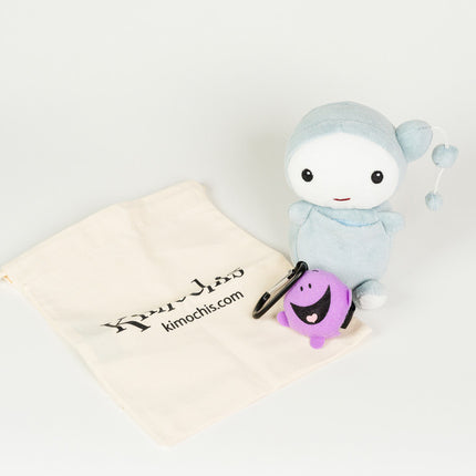 Kimochis® Cloud 6" Plush Character in a Canvas Bag