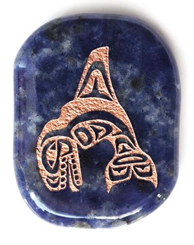 Spirit Stone - Sodalite Whale