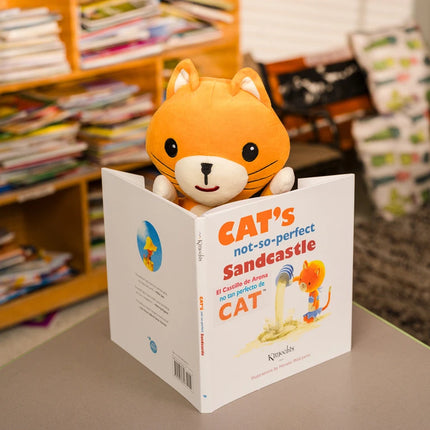 Kimochis® Cat's Not-So-Perfect Sandcastle