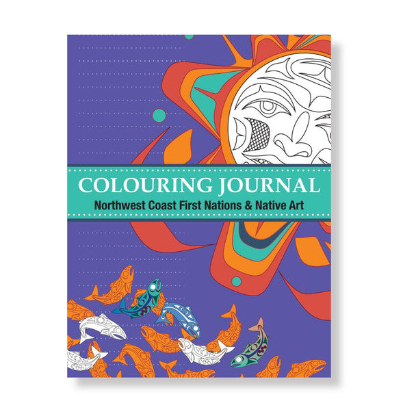 Colouring Journal: Northwest Coast First Nations & Native Art