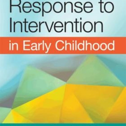 Handbook of Response to Intervention in Early Childhood