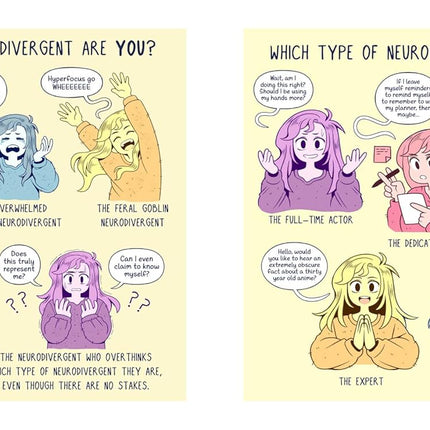 Lavender Clouds: Comics about Neurodivergence and Mental Health