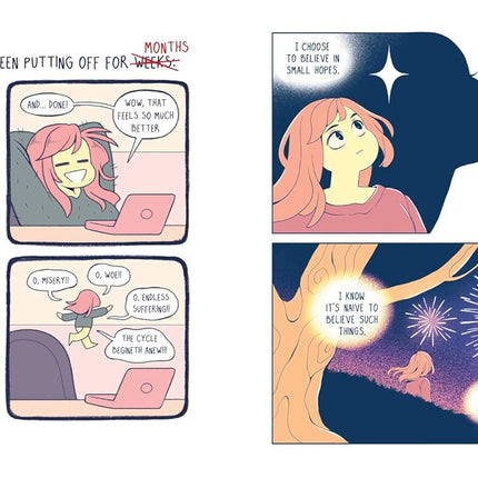 Lavender Clouds: Comics about Neurodivergence and Mental Health