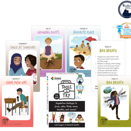 Zones of Regulation: Tools to Try Cards for Kids