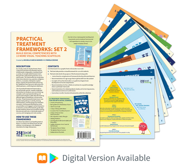 Social Thinking Frameworks Collection: Practical Treatment Frameworks Set 2