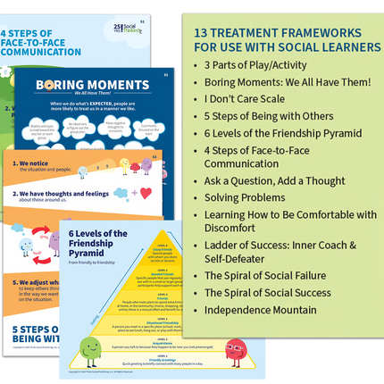 Social Thinking Frameworks Collection: Practical Treatment Frameworks Set 2