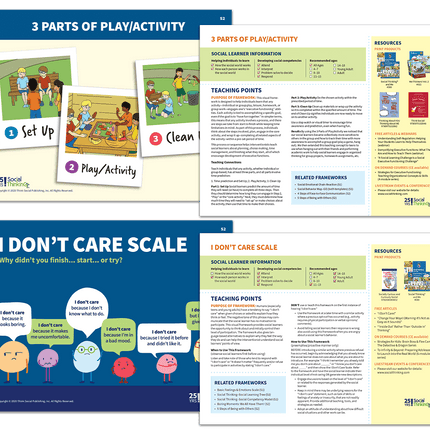 Social Thinking Frameworks Collection: Practical Treatment Frameworks Set 2