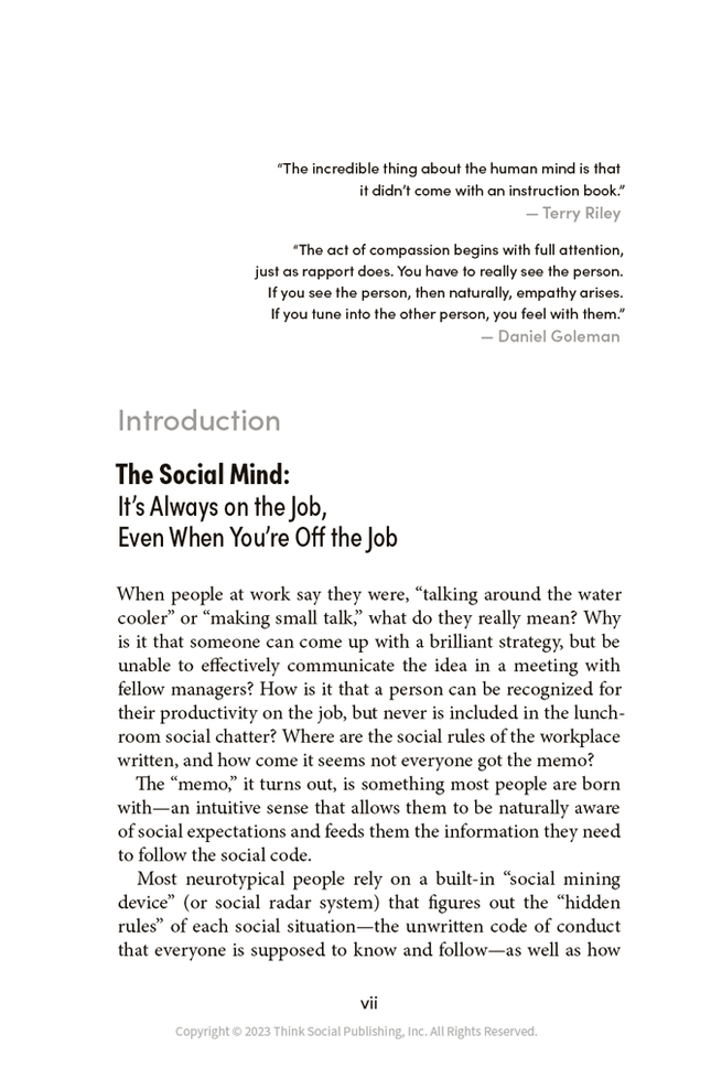 Social Thinking at Work: Strategies for Understanding and Navigating the Workplace