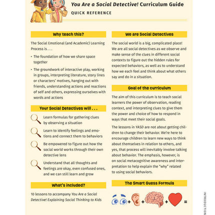 You Are a Social Detective! Teaching Curriculum & Support Guide