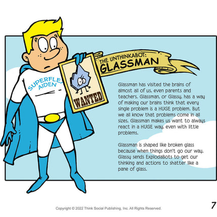 Superflex Takes on Glassman and the Team of UnthinkaBots - 2nd Ed.
