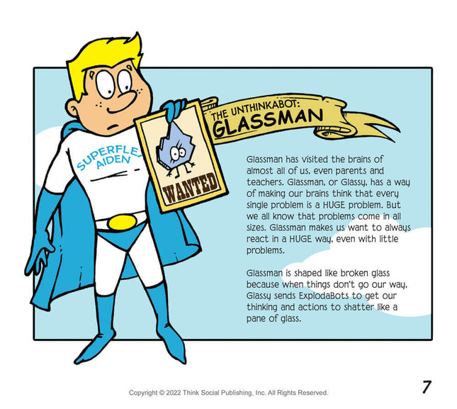 Superflex Takes on Glassman and the Team of UnthinkaBots - 2nd Ed.