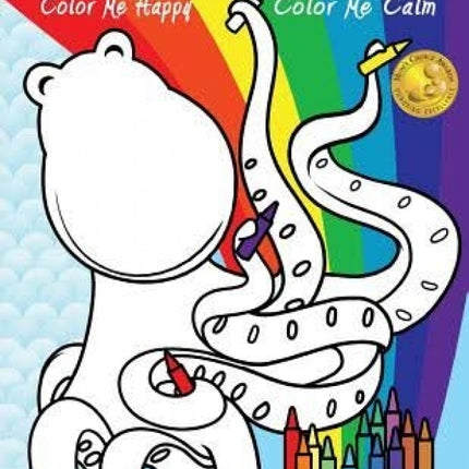 Angry Octopus Color Me Happy, Color Me Calm
