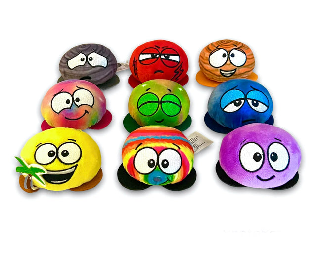 9 Mini Feeling Plush Toys with A Little SPOT of Feelings With Activity Book Box Set