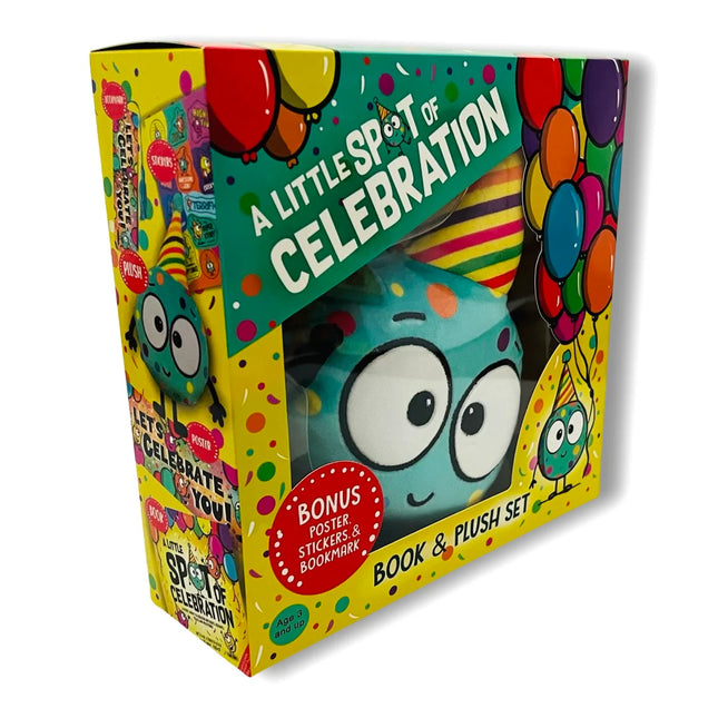 Birthday Celebration Plush Toy and Book Set