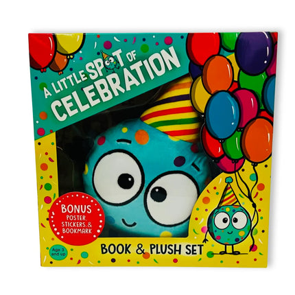 Birthday Celebration Plush Toy and Book Set