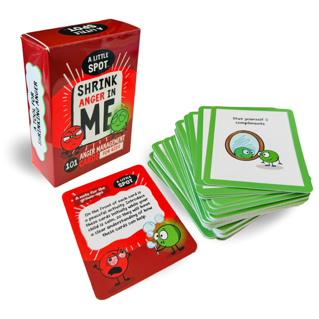 101 Shrink Anger In Me Cards for Kids