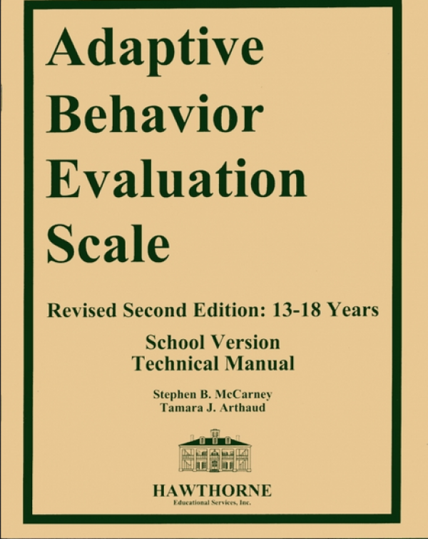 ABES 13-18 School Version Rating Form