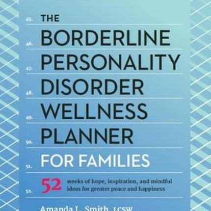BPD Wellness Planner for Families