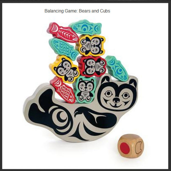 Bear and Cubs Balancing Game