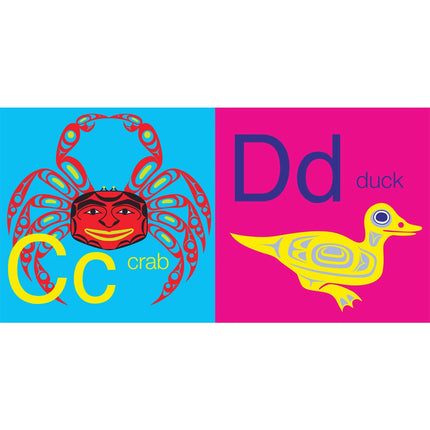 Learn the Alphabet with Northwest Coast Native Art