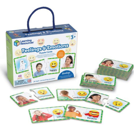 Feelings & Emotions Puzzle Cards