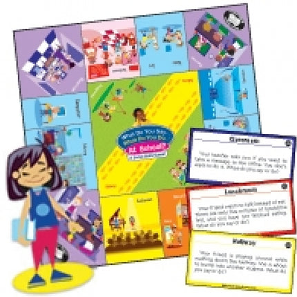 What Do You Say What Do You Do at School Board Game